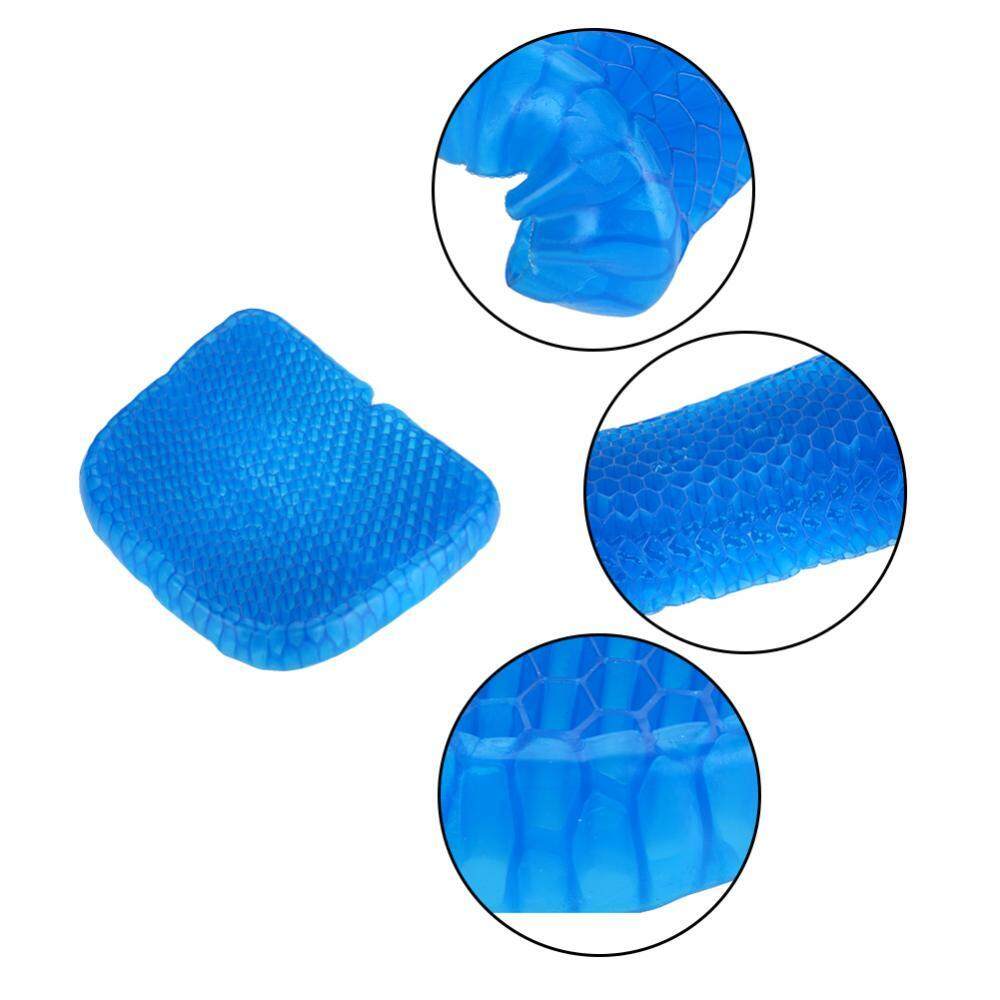 Gel Seat Cushion Back Office Travel Massage Pad Breathable Elastic Support Seats