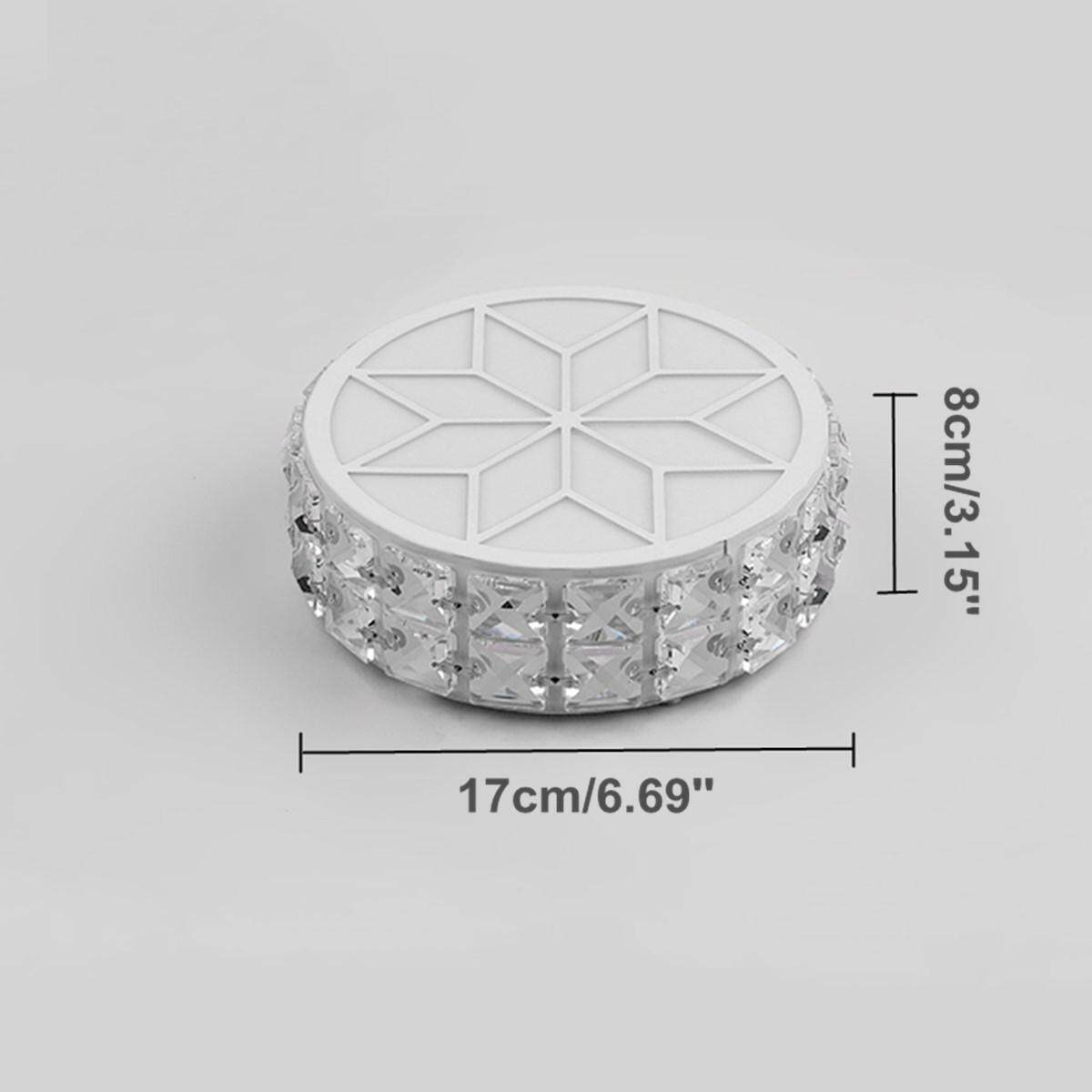 9 wát ĐÈN LED Ốp Trần Mái Hiên Lối Đi Đèn Măng Xông Mặt Dây Chuyền Đèn Chùm 7882HC [ánh sáng Trắng]