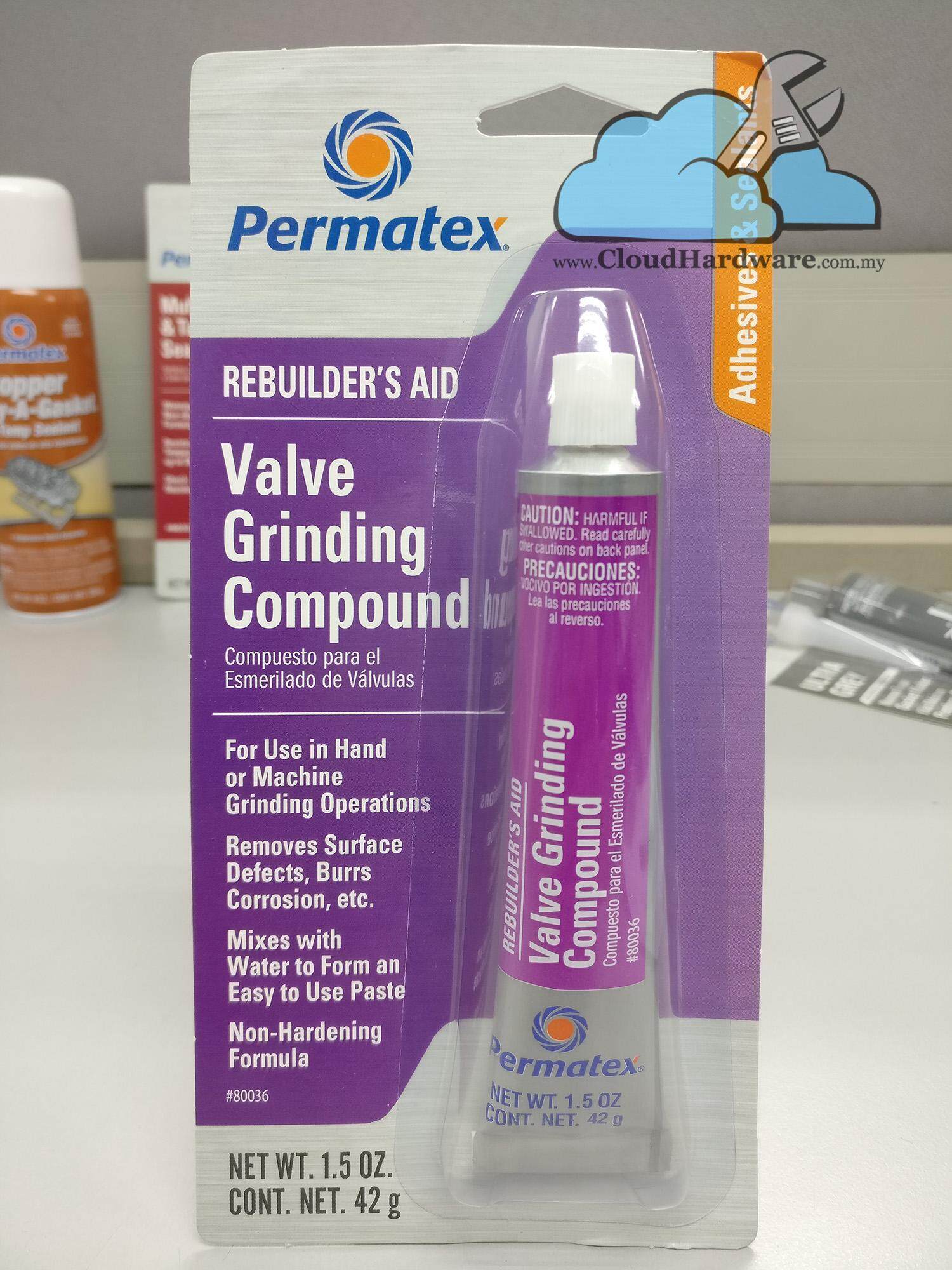 [PROMO!!!] PERMATEX VALVE GRINDING COMPOUND 42g [CH34A] Lazada