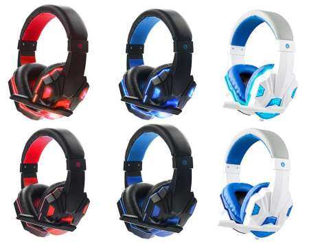 GoodGreat หูฟังเกม Surround หูฟังสเตอริโอเฮดโฟนพร้อมไมค์สำหรับ PC (19*20*9 เซนติเมตร) - INTL