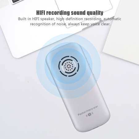 กระเป๋า Interpreter อัจฉริยะแบบเรียลไทม์ WIFI Voice Translator ที่พูดได้หลายภาษา Travel Translator - INTL