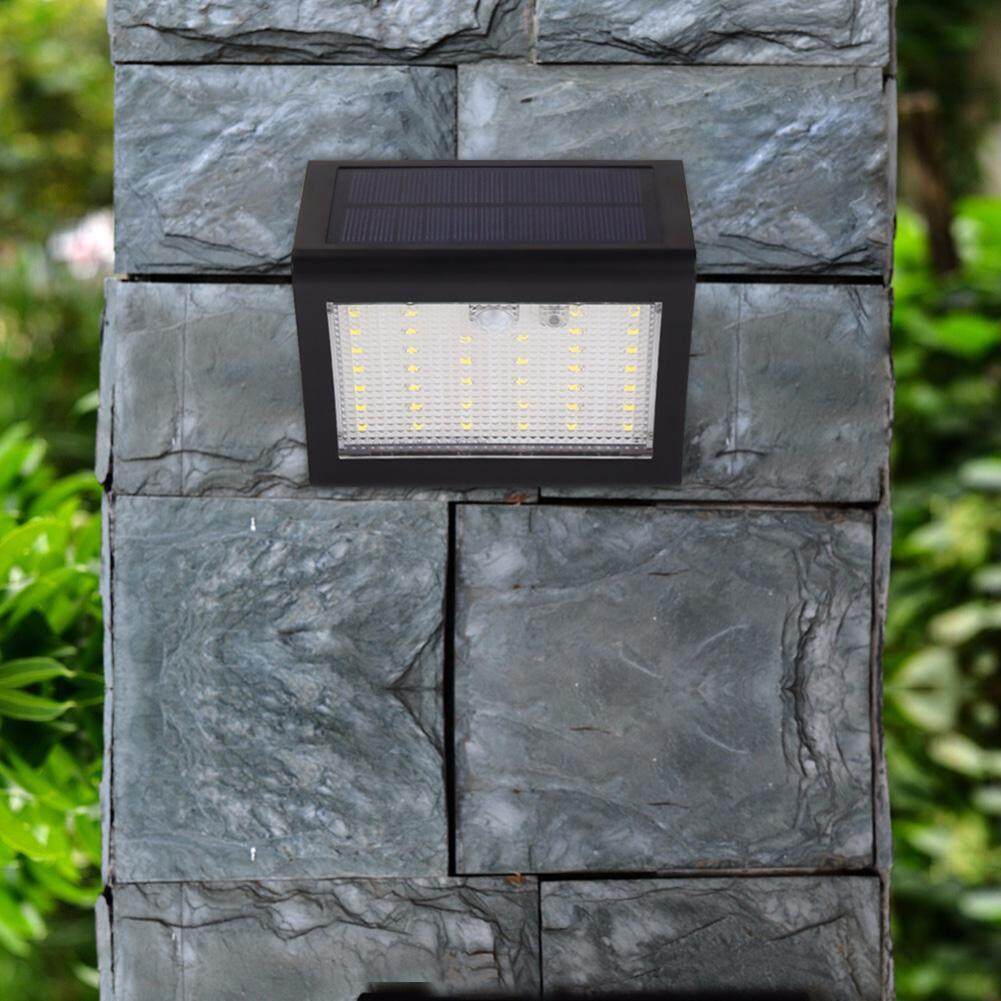 Newlifestyle 500LM Solar 38LED Body Induction Light Waterproof Garden Wall Lamp - intl(Antique White)