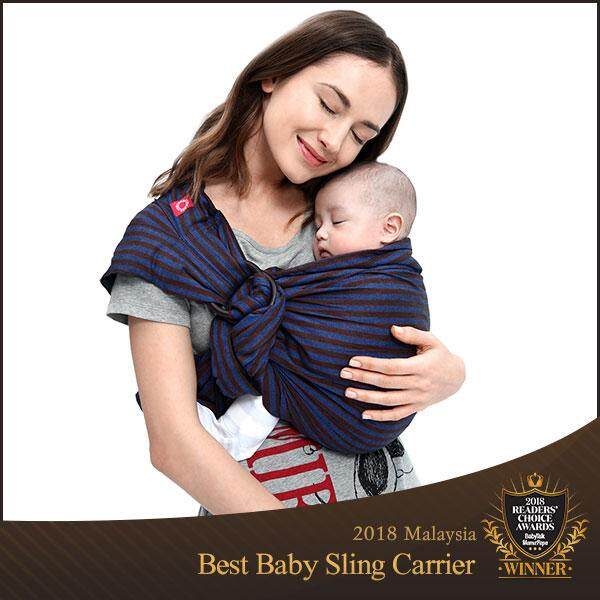 Mamaway Blueberry Brownie Baby Ring Sling Carrier Mei Tai ...