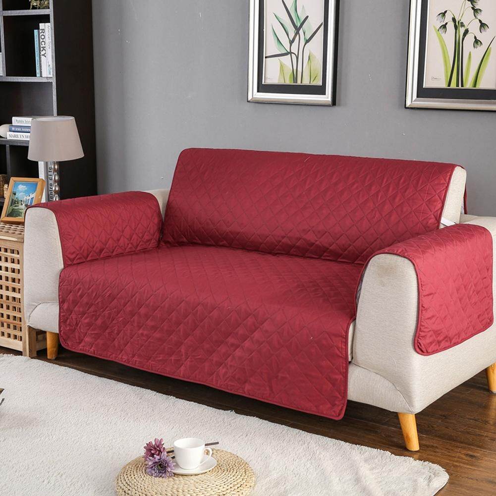 Settee Mền Chần Gòn Đảo Chiều Ghế Sofa Lưới Trang Trí Nhà Tích Hợp Chống trượt Chắc Chắn