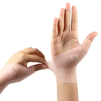 Silynew Wrist And Thumb Support Brace Sleeves Gloves For