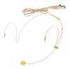 Miracle Shining Professional Ear Hook Wired Headset / Headworn Microphone Skin Color 3Pin