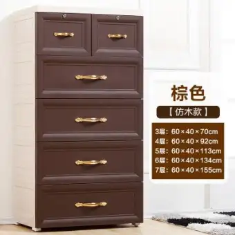 European Style Drawer Type Storage Cabinets Environmentally