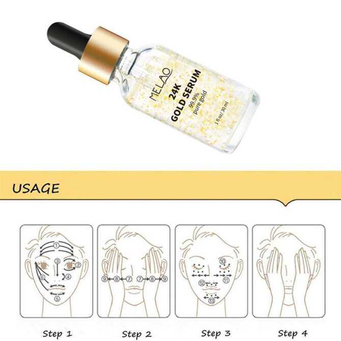 melao 24k gold serum
