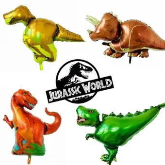4 Pcs Big Inflatable Dinosaur Balloon Athlon Dinosaur Baby Shower