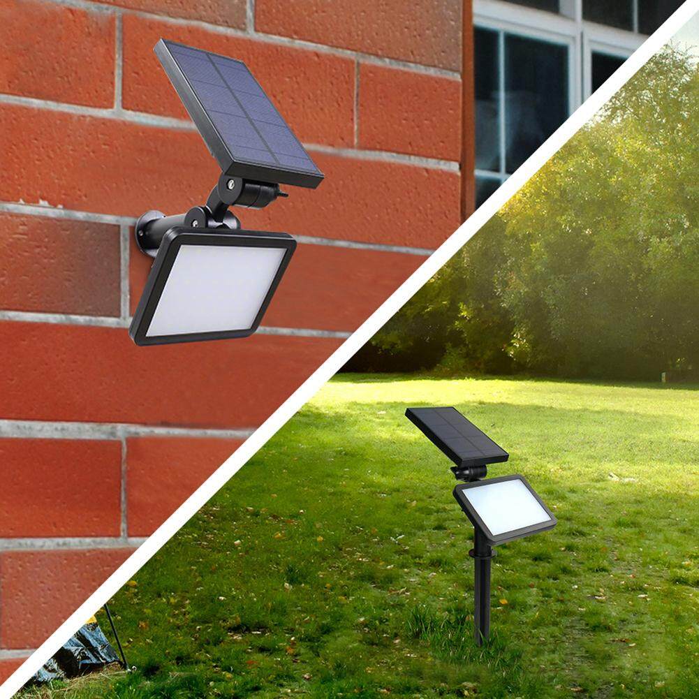 Companionship Outdoor Solar Power 48 Leds Wall Spotlight Lawn Lamp