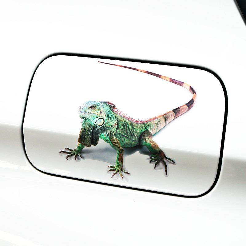 1Pcs 3D Car Sticker Simulation Animals Bumper Sticker 3D Lizard Decal Car Head Engine Cover Rearview Mirror Windows Decoration