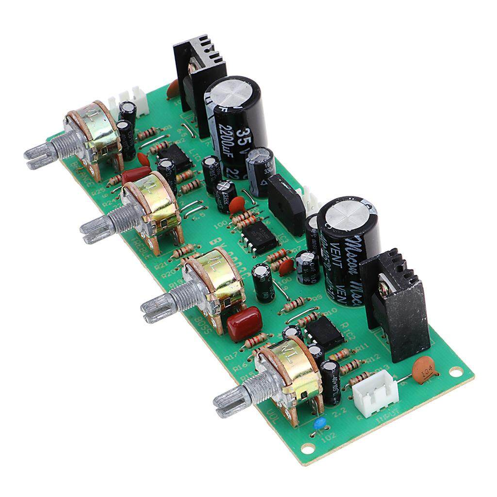 NE4558 OP-AMP HIFI Amplifier Preamplifier Board Volume Tone EQ Control ...