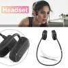 RYT Creative Bone Conduction ชุดหูฟังไร้สายกีฬาบลูทูธ 4.0 คอติดผนังกันน้ำ Surround หูฟังสเตอริโอ