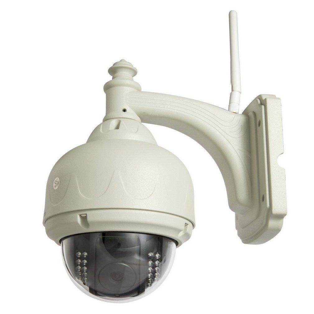 GETEK IP Camera Dome IR Night Vision 720P Wireless WiFi IR-Cut Outdoor Security Cam