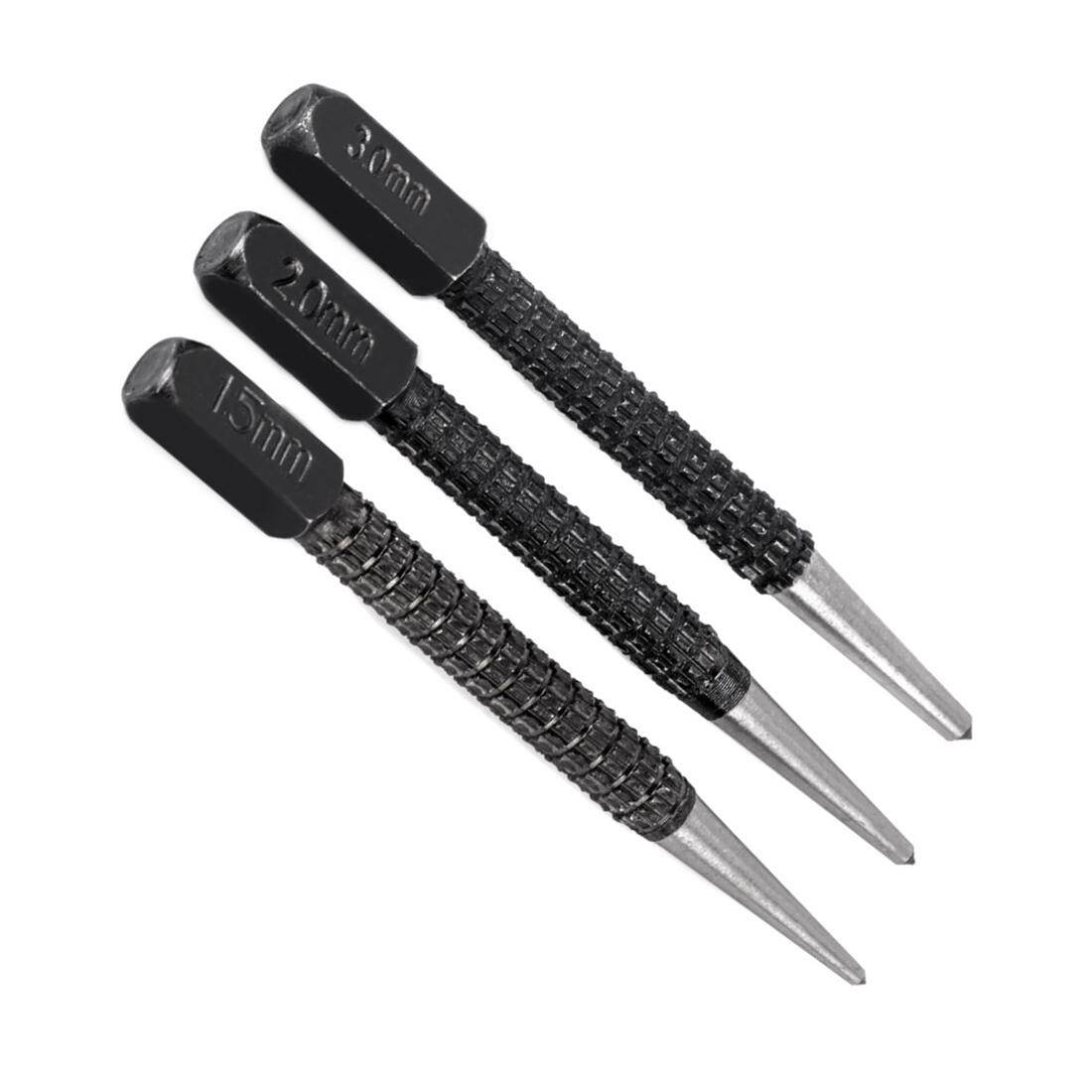 3pcs High-carbon Steel Center Punch Set 10cm Non Slip Center Punch For Alloy Steel Metal Wood Marking Drilling Tool I3605490724 - View #9