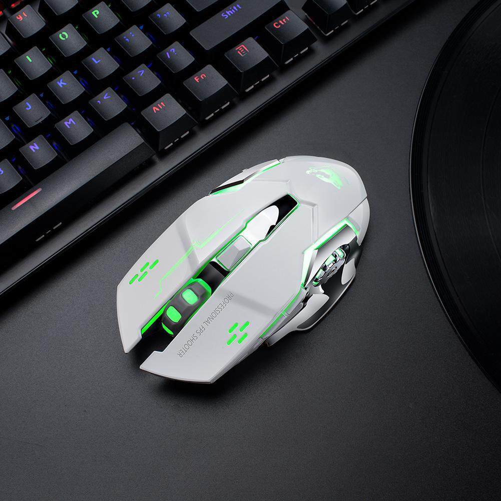 Vankel Free Wolf X8 Wireless Charging Gaming Mouse Mute Luminous