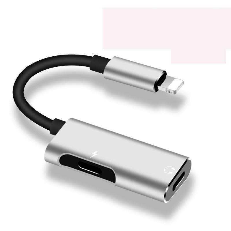 Adaptor Headphone Kabel Adaptor Empat Dalam Satu Pengisian Lagu Converter untuk Makan Ayam Artefak Asli Asli Splitter 8