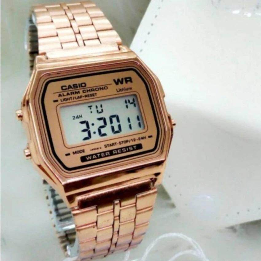 casio illuminator rose gold