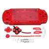 Shell Case ส่วนหนึ่งของโซนี่ PSP 2000 คอนโซลเกมสีแดง