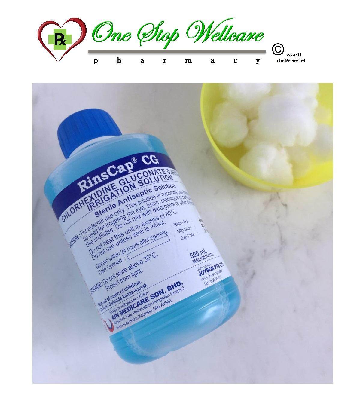 CHLORHEXIDINE 0.05 IRRIGATION SOLUTION 500ML (EXP 09/20) Lazada