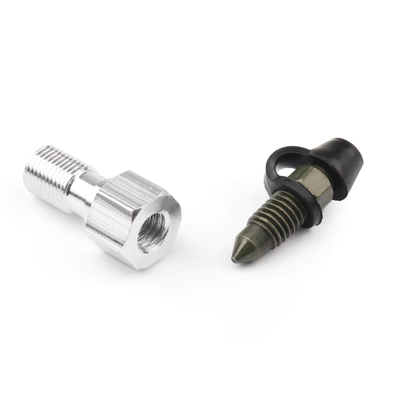 โปรโมชั่น M10x1.0mm Motorcycle Brake Caliper Bleeder Screw