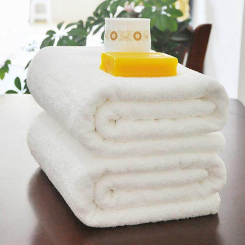 Soft Cotton 70*140cm Bath Towel Washcloths Hand Towels White Hotel Home Accessories