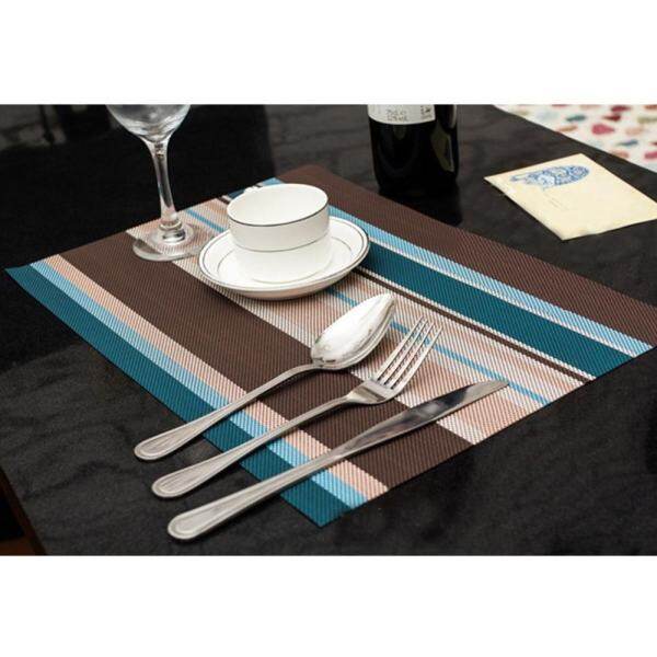 NHỰA PVC chịu nhiệt, 4 sọc placemat