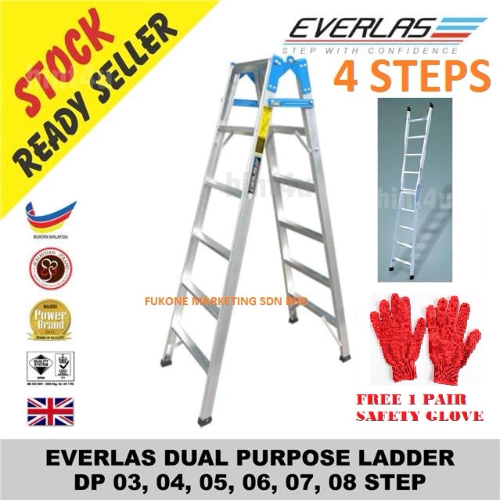 Everlas Double Sided Ladder Mr Diy