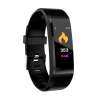 Outops บลูทูธสมาร์ทวอท์ช Heart Rate เครื่องวัดความดันโลหิต Fitness สายรัดข้อมือติดตาม