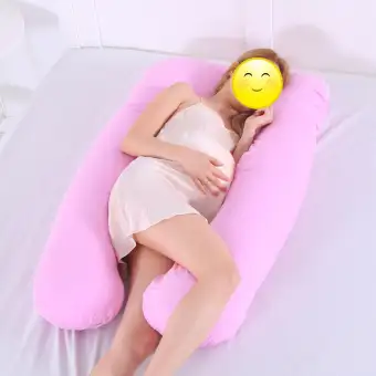 Pregnancy Body Pillow Cover U Shape Baby Maternity Comfort Bedding