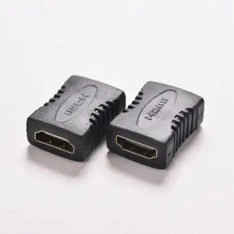 Jettingbuy 2pcs Hdmi Female To Female F/F Coupler Extender Adapter Connector For Hdtv Hdcp