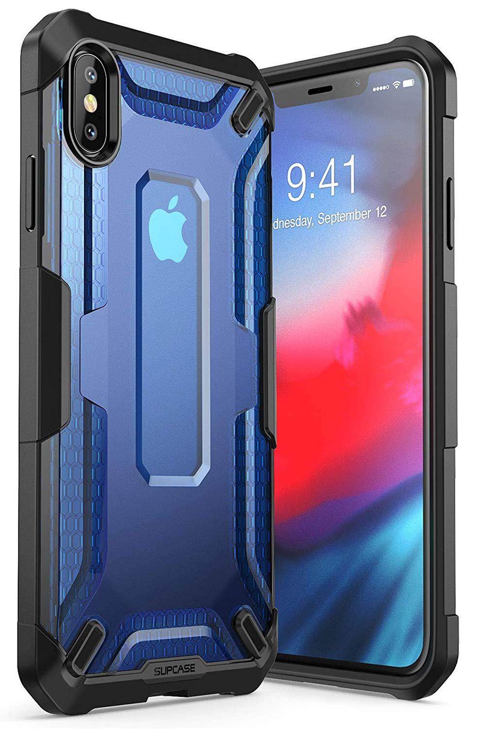 SUPCASE iPhone Xs Max Case Premium Hybrid Protective TPU and PC Clear Case  Cover 6.5 Inch