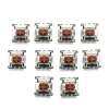 40x Brown 3 Pin Mechanical Switch Keyboard Replacement for Gateron RGB Series