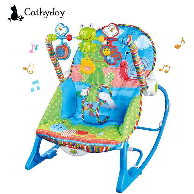 JOY Infant to Toddler Fast Sleep Rocker Chair Baby Music Swing Bouncer By CathyJoy