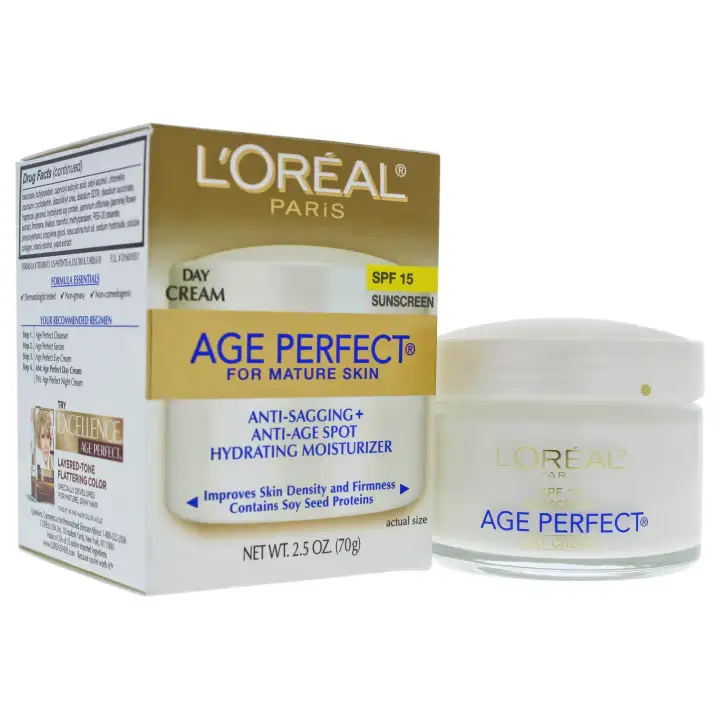 age perfect day cream spf 15 for mature skin