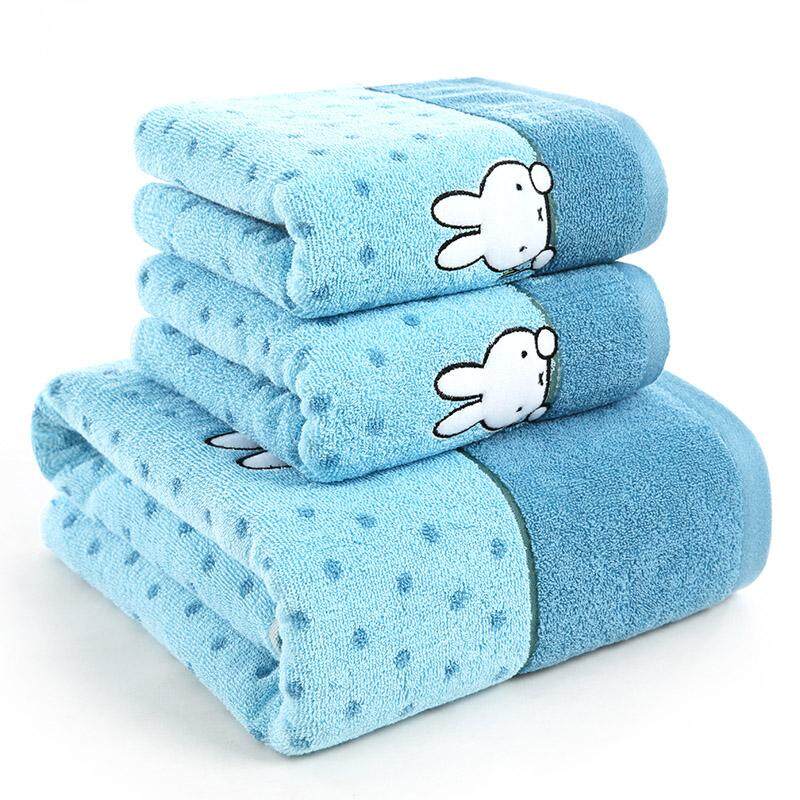 KING SHORE Thoải Mái 100% Cotton Dày Mềm Mại Khăn Tắm Khăn Mặt