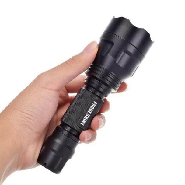 X800 C8 Tactical Flashlight LED Zoom Military Torch G700 Charger