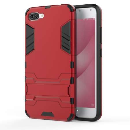 TPU และ PC 2 ใน 1 เคสโทรศัพท์ Stand เกราะเคสหลังปลอกสำหรับ Asus ZenFone 4 MAX ZC554KL
