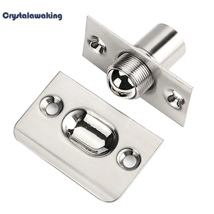 Crystalawaking Spring Invisible Wooden Cabinet Door Beads Lock