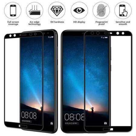Suke กระจกเทมเปอร์ฟิล์มป้องกัน HD สำหรับ Huawei Nova 2i Anti - ลายนิ้วมือ Full Coverage - INTL