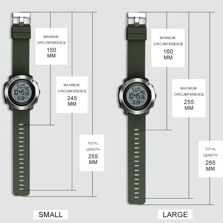 watch manual for skmei 1268