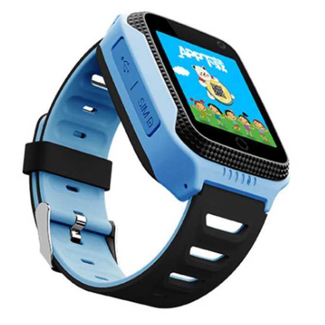 2018 Hot Kids Smartwatch Jam Pelacak GPS Q529 Bayi Asisten Hidup Telepon Jam Tangan Sos dengan Bluetooth Ultra-Long Gelang Olahraga-Biru