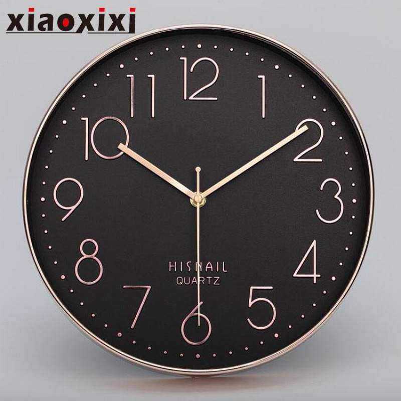 Jam Dinding, Gaya Yang Unik, Bergaya Minimalis Desain Silent Desain, Tampilan Layar Besar, Gerakan Kuarsa logam Tangan, Layar Yang Jernih, Kualitas Tinggi Bahan Plastik Kompak, Desain Ergonomis dan Tahan Lama, pengerjaan Yang Bagus (30*30*4.2 Cm)-Intl