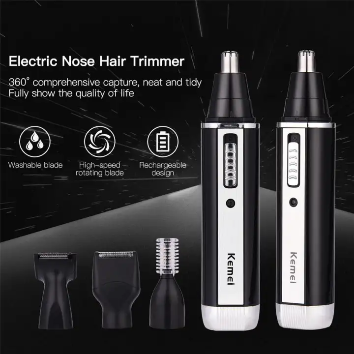 rechargeable nose hair clippers