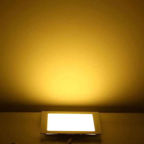 LOT 20W Square Recessed Ceiling Panel Cool White/Warm White LED Lamp 85-240V