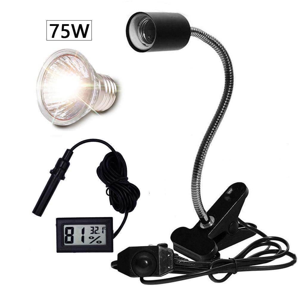 UVA+UVB 3.0 Reptile Bulb kit with Clip-on Lamp Holder and Hygrometer ...