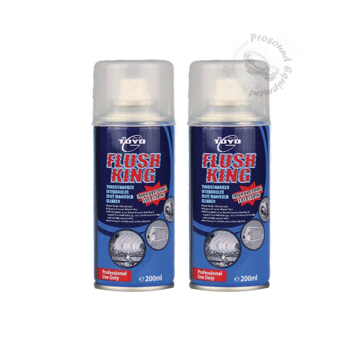 TOYO FLUSH KING TURBOCHARGER INTERCOOLER INLET MANIFOLD CLEANER (2TIN x ...