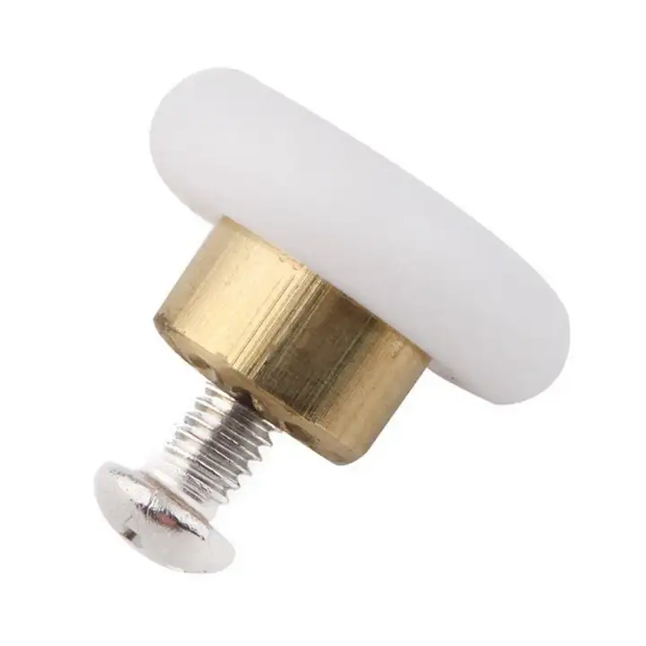 Elec 1pc Shower Door Rollers Runners Wheels 19mm Wheel Diameter Replacement Part Intl