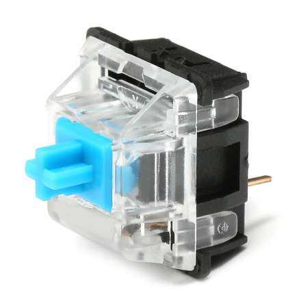 80pcs Blue USB 3 Pin Wired Mechanical Switch for Gateron Keyboard Replacement