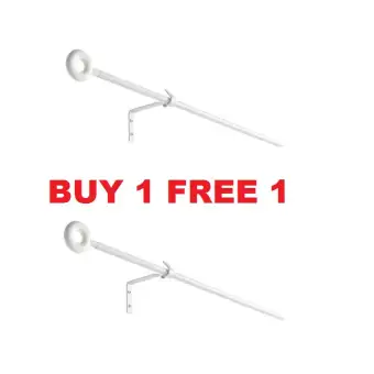 Buy 1 Free 1 Ikea Multipurpose Rod Curtain Rod With Wall Bracket